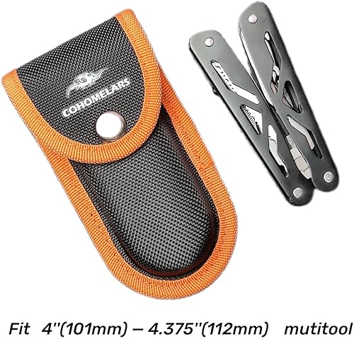 Miniatura 2 de Funda de nailon para cuchillo multiherramienta de 4 a 4.25 pulgadas, bolsa para cuchillos de transporte horizontal para cuchillos de bolsillo