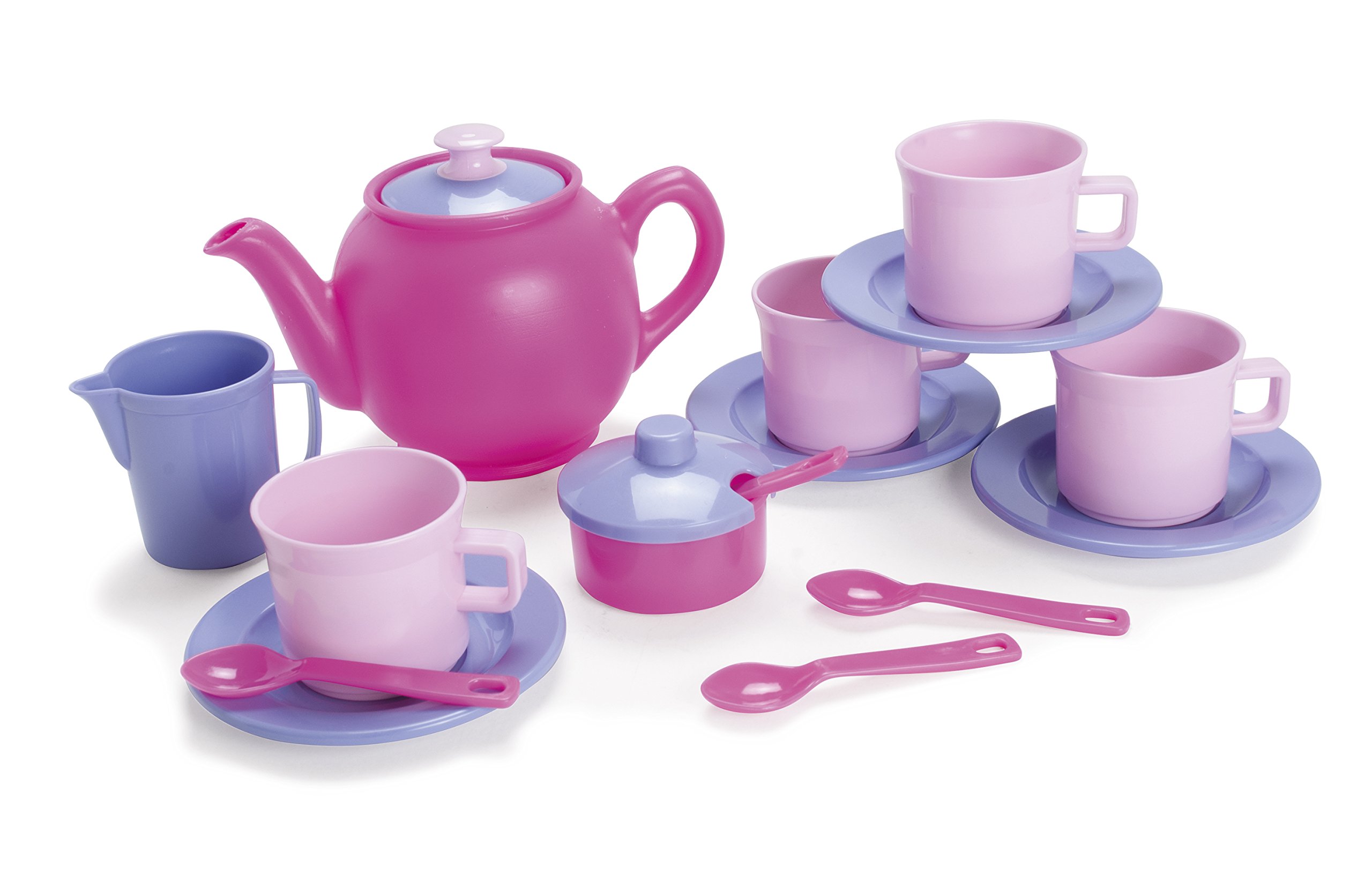 DANTOY PLAY PINK LILAC PRINCESS TEA SET (17 pieces)