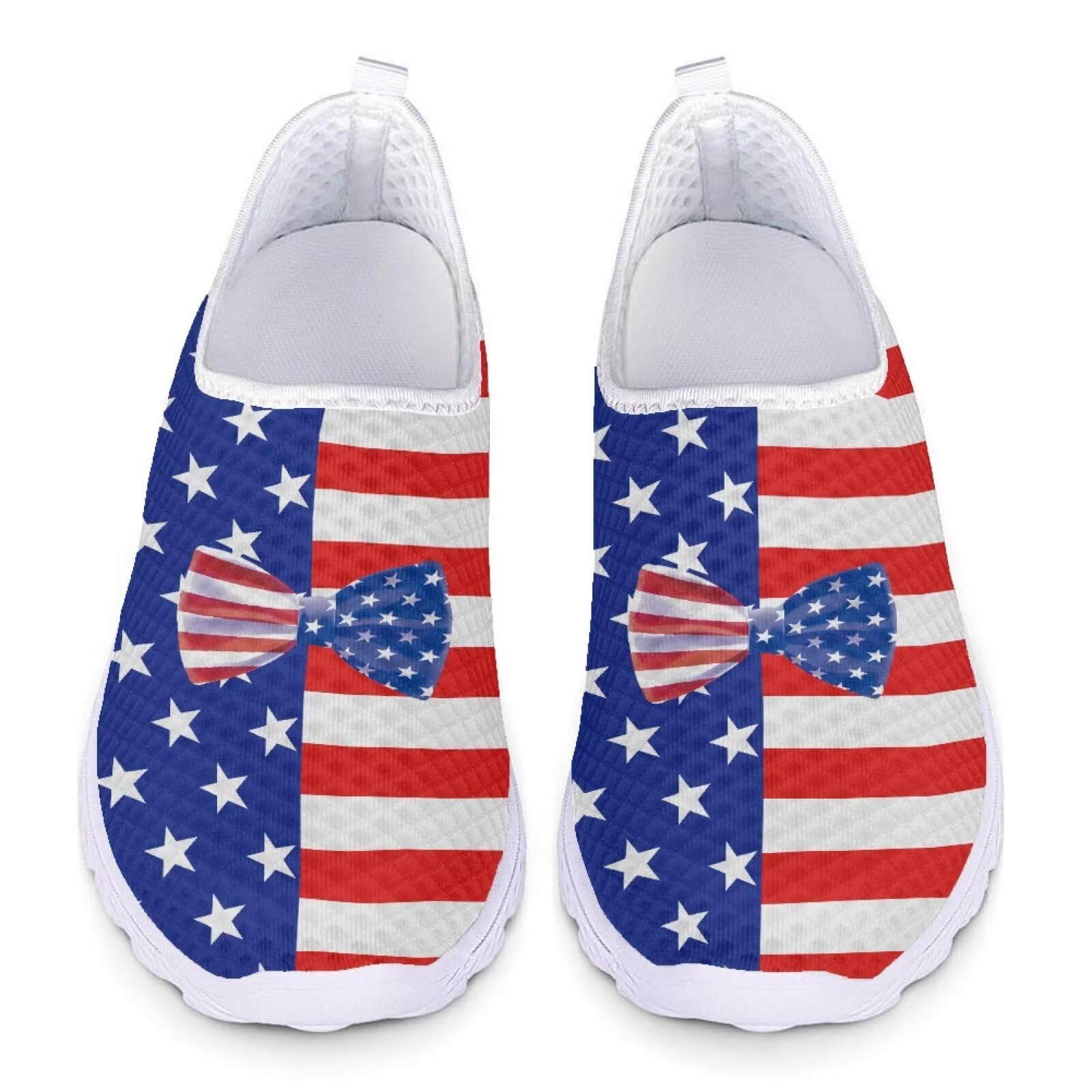 Jeiento Christmas Shoes for Womens Athletic Running Shoes Fashion Tennis Shoes Walking Sneakers