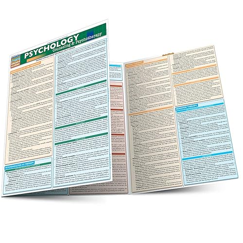 Psychology: Counseling &amp; Psychotherapy QuickStudy Laminated Reference Guide (QuickStudy Academic)