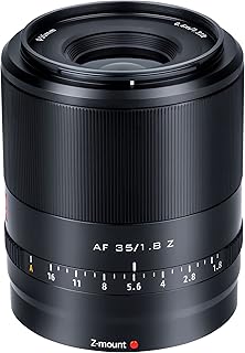VILTROX AF 35mm F1.8 Z Auto Focus Prime Lens Full Frame Portrait Large Aperture Wide Angle Eye Focus Lens for Nikon Z Mount Mirrorless Camera Z5 Z6 Z7 Z6II Z7II Z50&Zfc Models