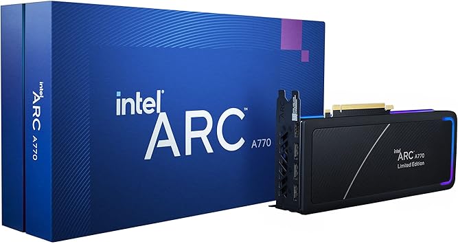 Intel Arc B580 Aparece en Ventas y Supera a Algunas Tarjetas Gráficas de AMD y NVIDIA 10 71rzJRZ7lIL. AC SY355 Intel Arc A770 Limited Edition 16GB PCI Express 4.0 Graphics Card