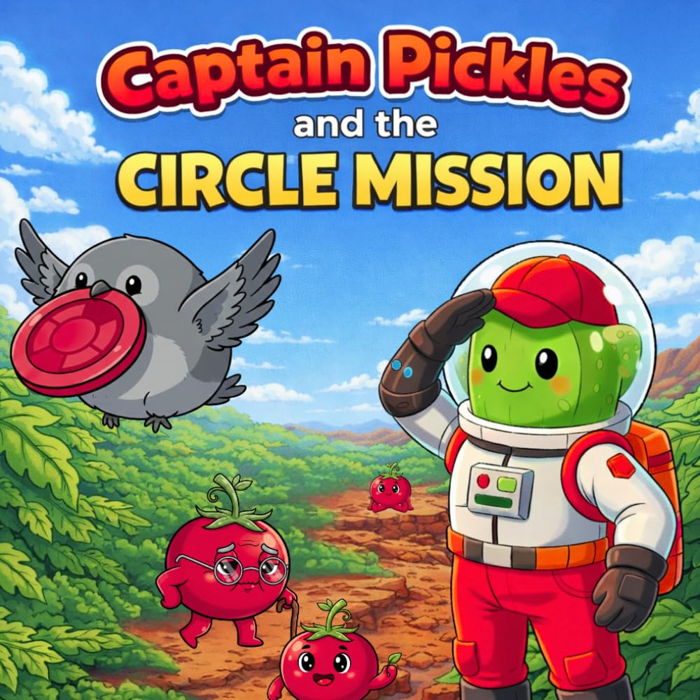 Captain Pickles and the Circle Mission: A Fun Shape Learning Adventure for Ages 3–6 | Learn to Recognize, Trace, and Draw Circles | Preschool and ... (Captain Pickles Shape Training Missions)