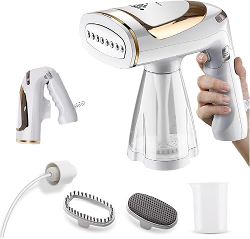 Vaporizador para ropa vaporizador portátil plegable para el hogar la oficina y los viajes gran capacidad de 85fl oz 1600 vatios con 3 modelos