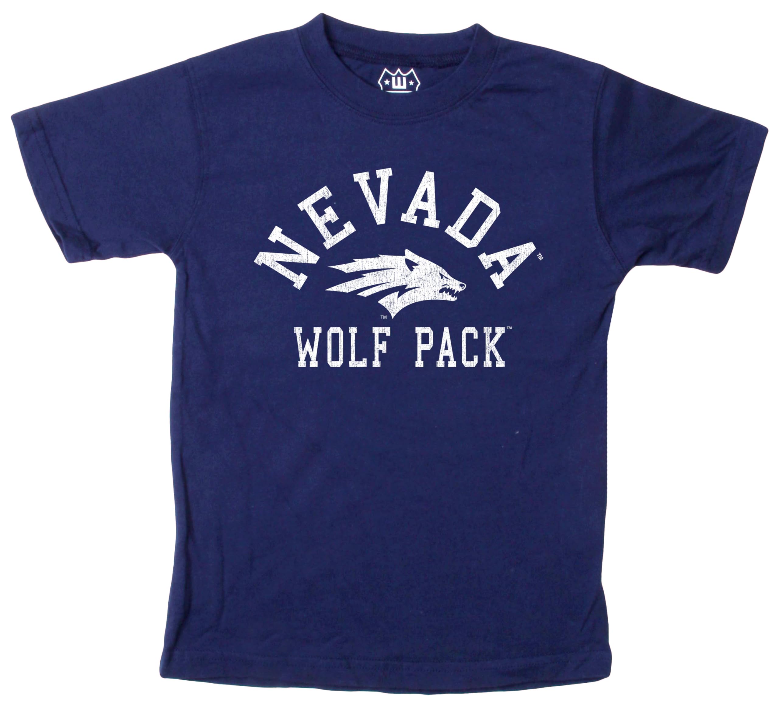 Wes and Willy NCAA Kids S/S Organic Cotton Tee Shirt, North Carolina Tar Heels, L, NC Blue — view 139