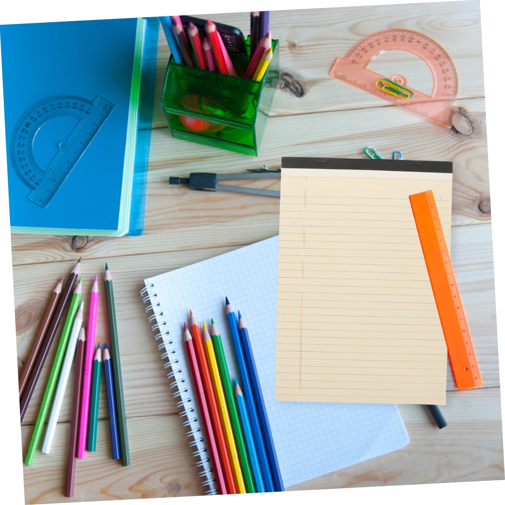4stücke Linierter Block Mit Abreißbaren Notizzetteln Aus Hochwertigem Papiermaterial Als Memo Pad Oder Notizblock Für Studenten Tragbar Und Praktisch Für Tägliche Notizen