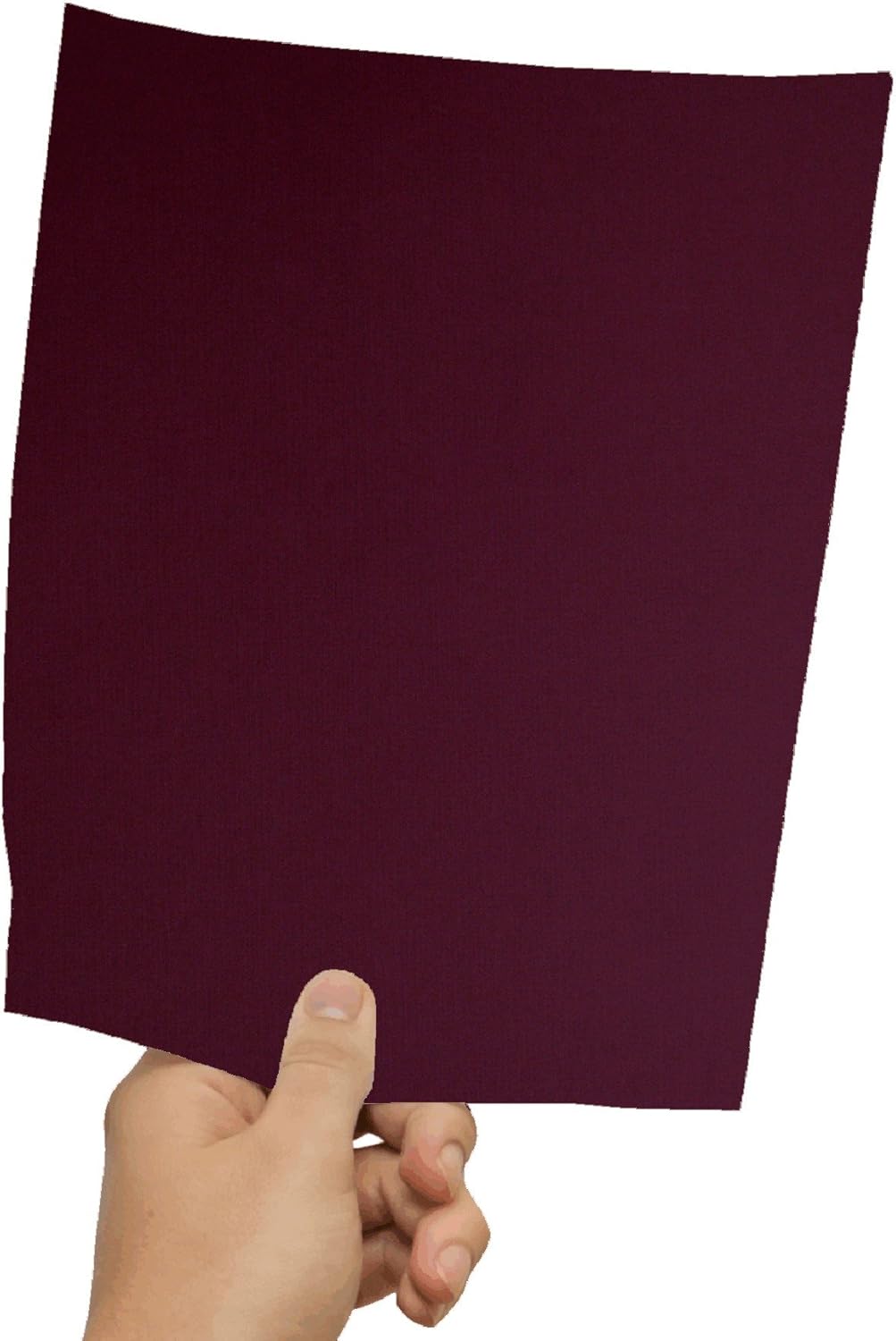 40 Dark Burgundy Linen 80# Cover Paper Sheets - 8" X 10" (8X10 Inches) Photo|Picture-Frame Size - 80 lb/pound Card Weight - Fine Linen Textured Finish - Deep Dye Quality Cardstock
