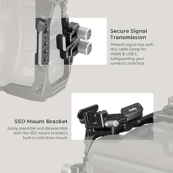 Amazon.com : SmallRig Camera Cage Basic Kit for Blackmagic