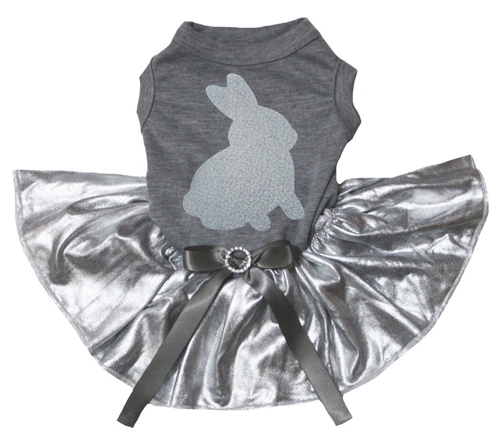 Robe tutu pour chien en coton peigné et tulle haute densité