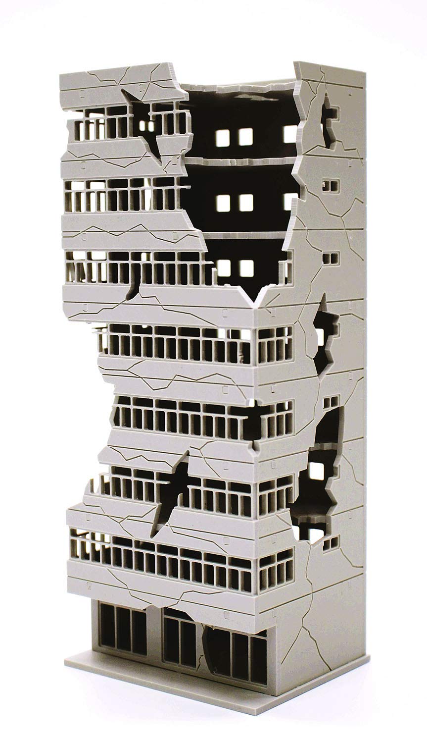 Amazon | プレッサージャパン 壊れたビル1(MS SCALE 1/144) PBG 01