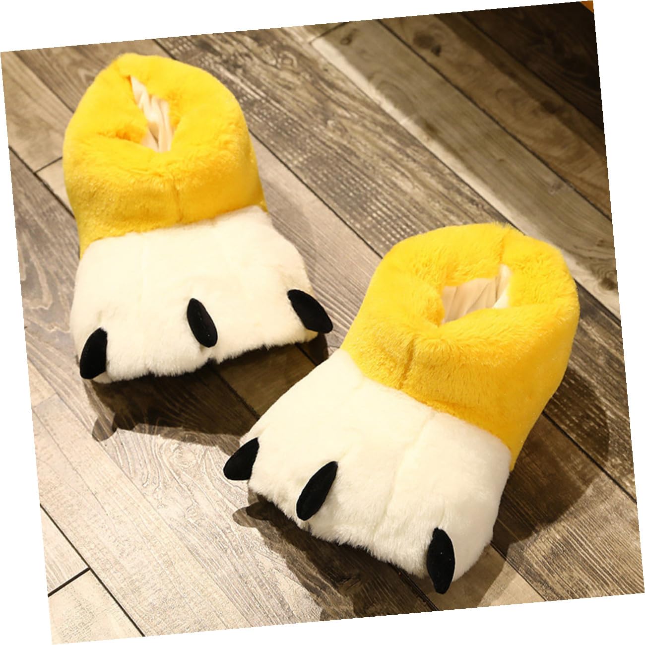 Gatuida Pantuflas Peludas de Invierno para Mujer, Talla Única 36-40