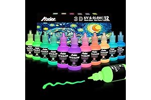 ABEIER Glow in the Dark Paint: Brilliant and Washable