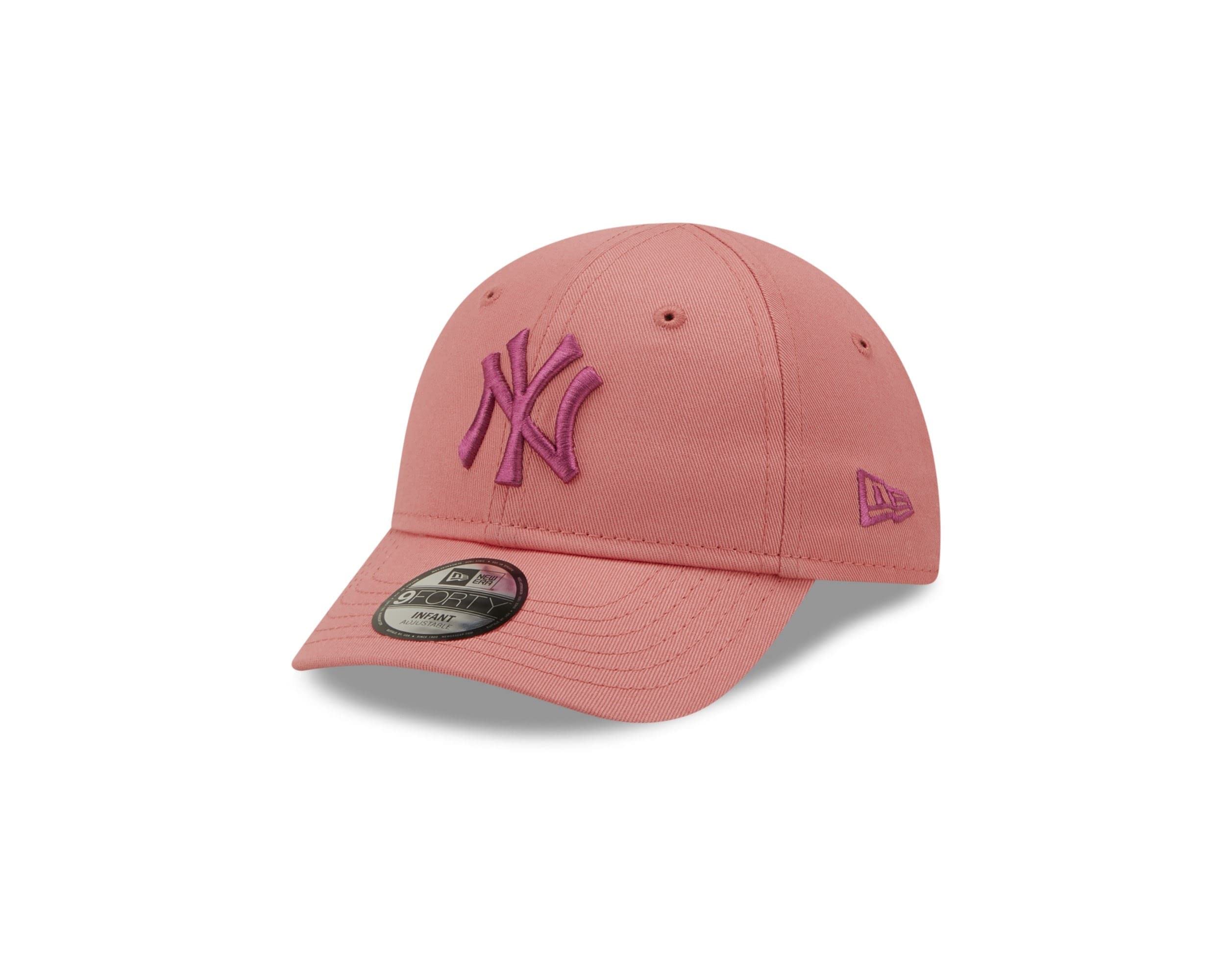 New Era York Yankees MLB League Essential Pink 9Forty Infant cap