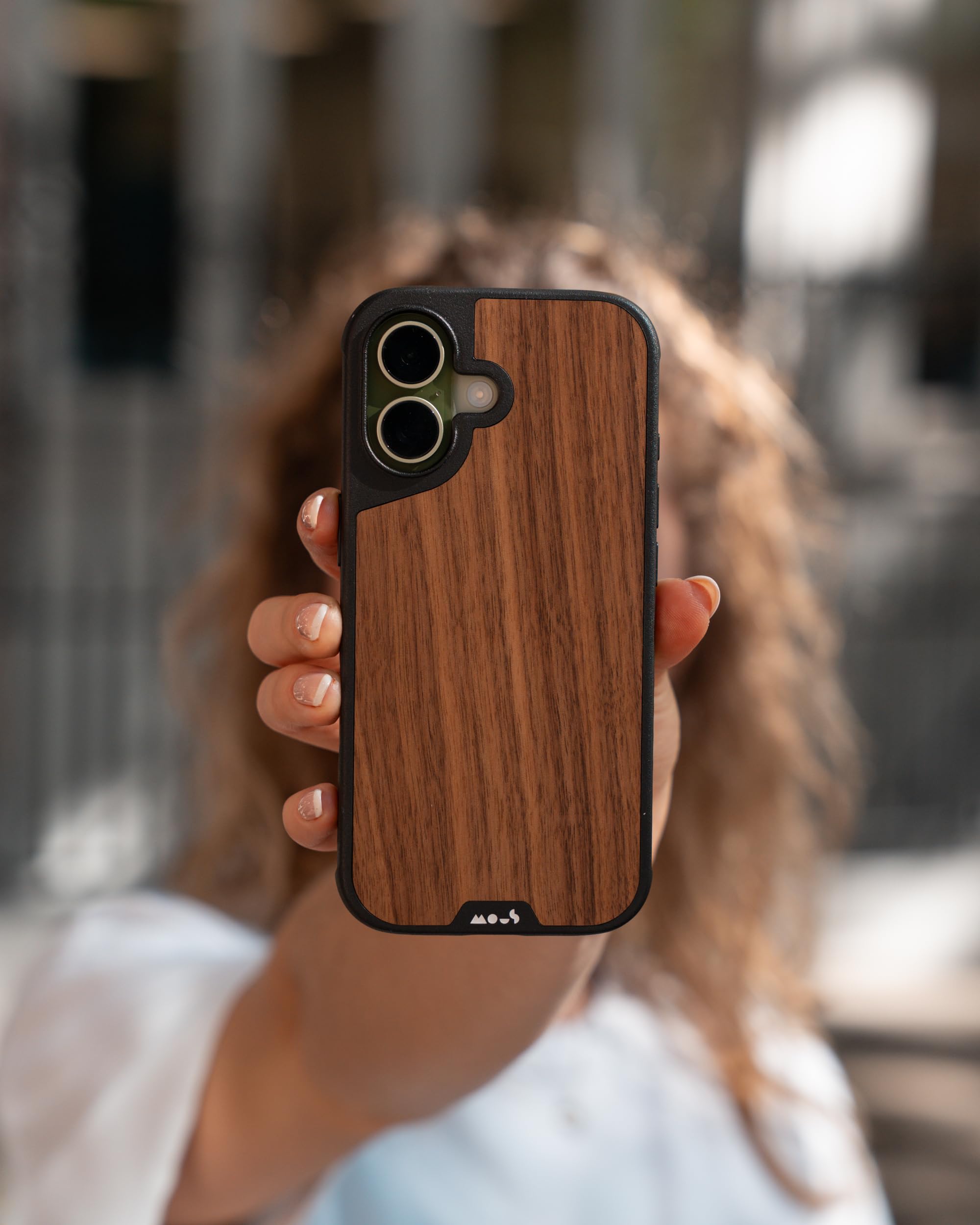 Amazon.com: Mous for iPhone 17 Limitless Walnut Case, Compatible