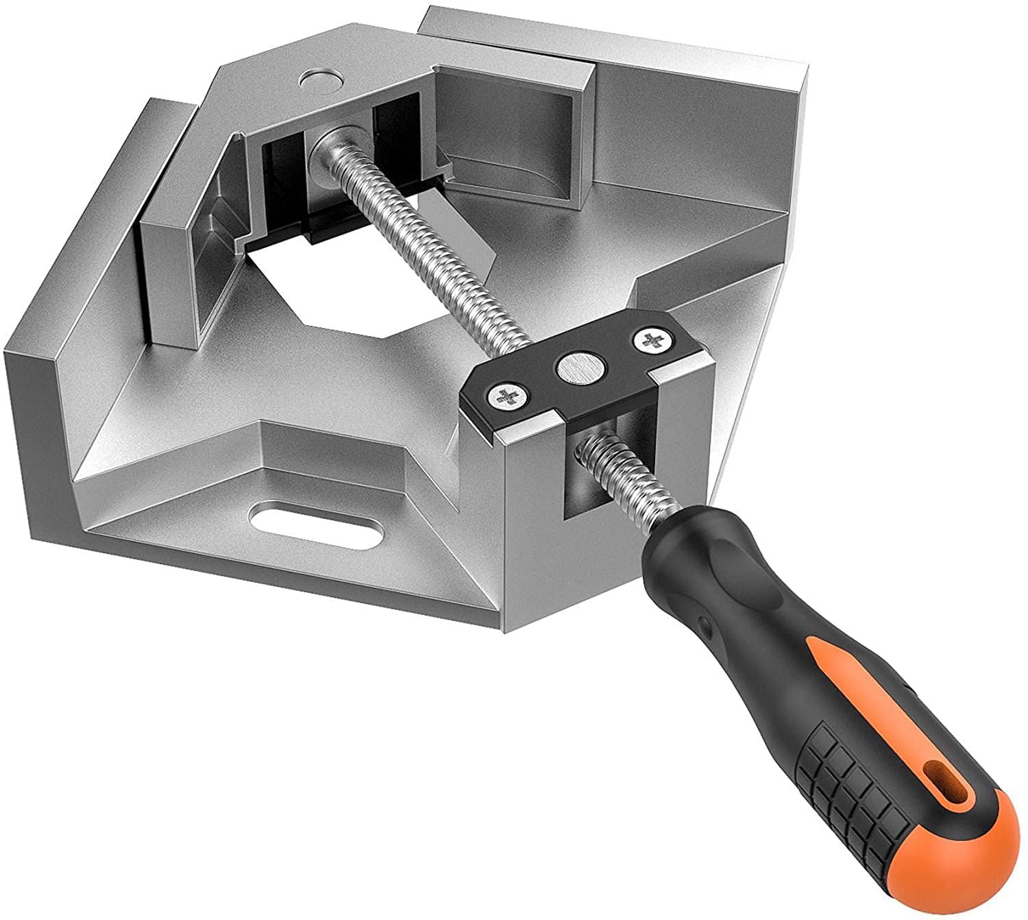 Inditrust 90° Right Angle Clamps/Corner Clamp tools for Carpenter, Welding, Wood-working, Engineering, Photo Framing (Single Handle Corner Clamp) grey-picture-10