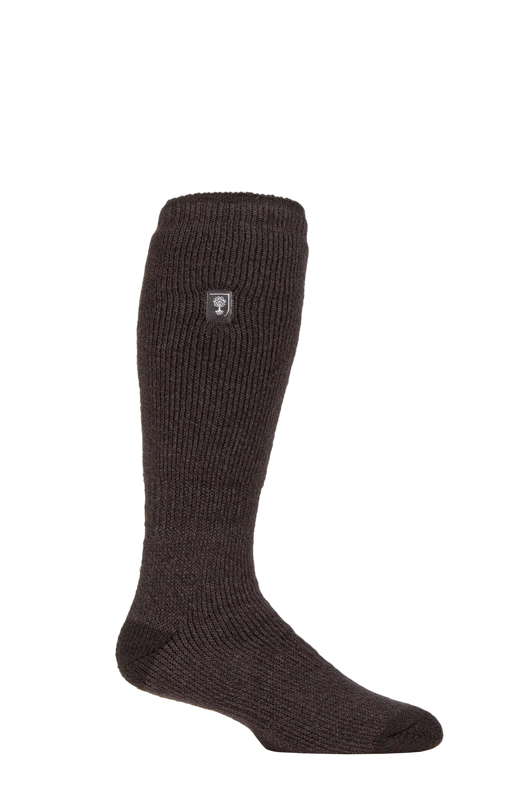 Mens RHS Original Wellington Boot Socks - Black Twist