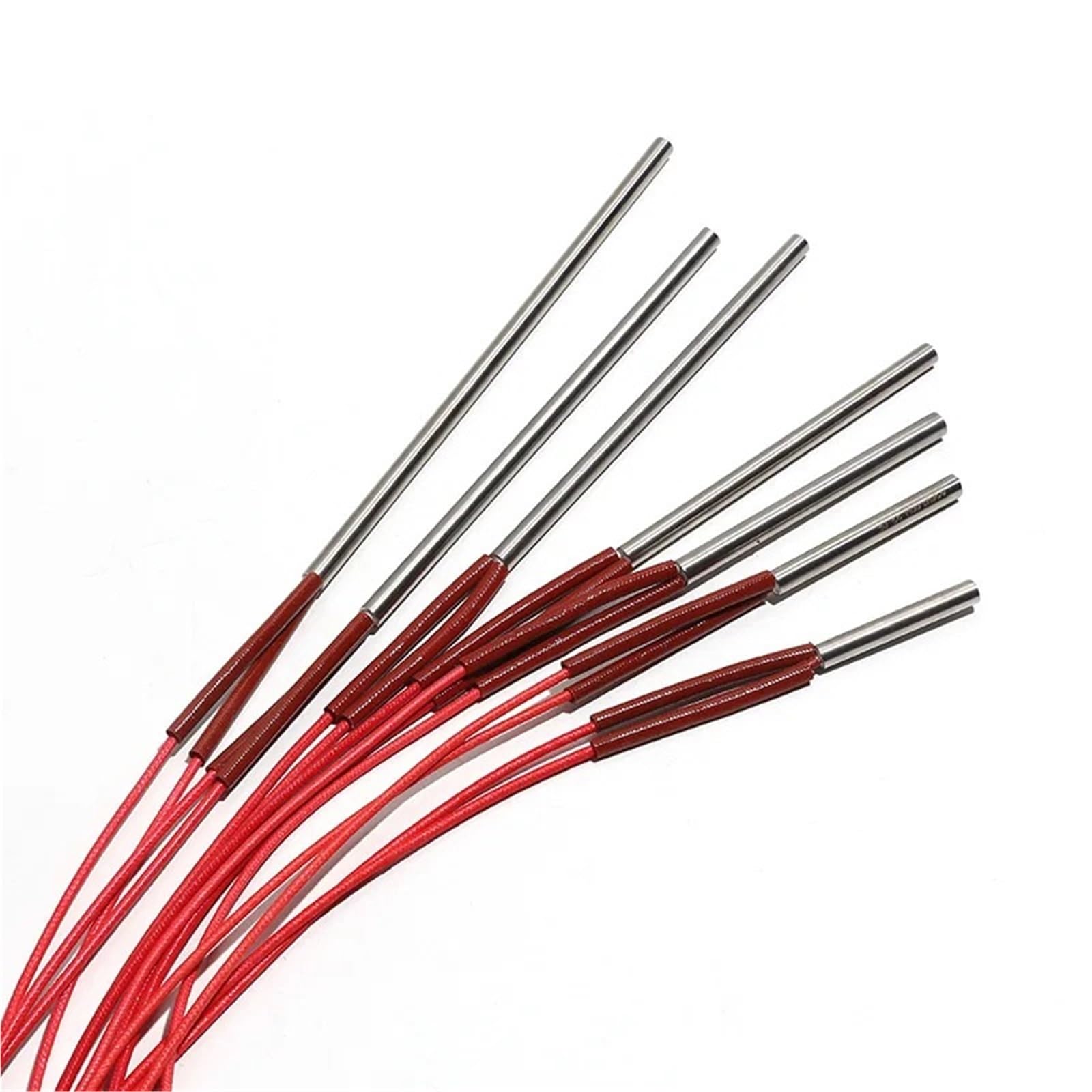 5 szt. Elektryczny pręt zanurzeniowy element grzejny wkład grzejny rura 20 mm/18 mm/16 mm/15 mm/14 mm do części wytłaczarki Reprap (220 V 280 W 15 x 75 mm)