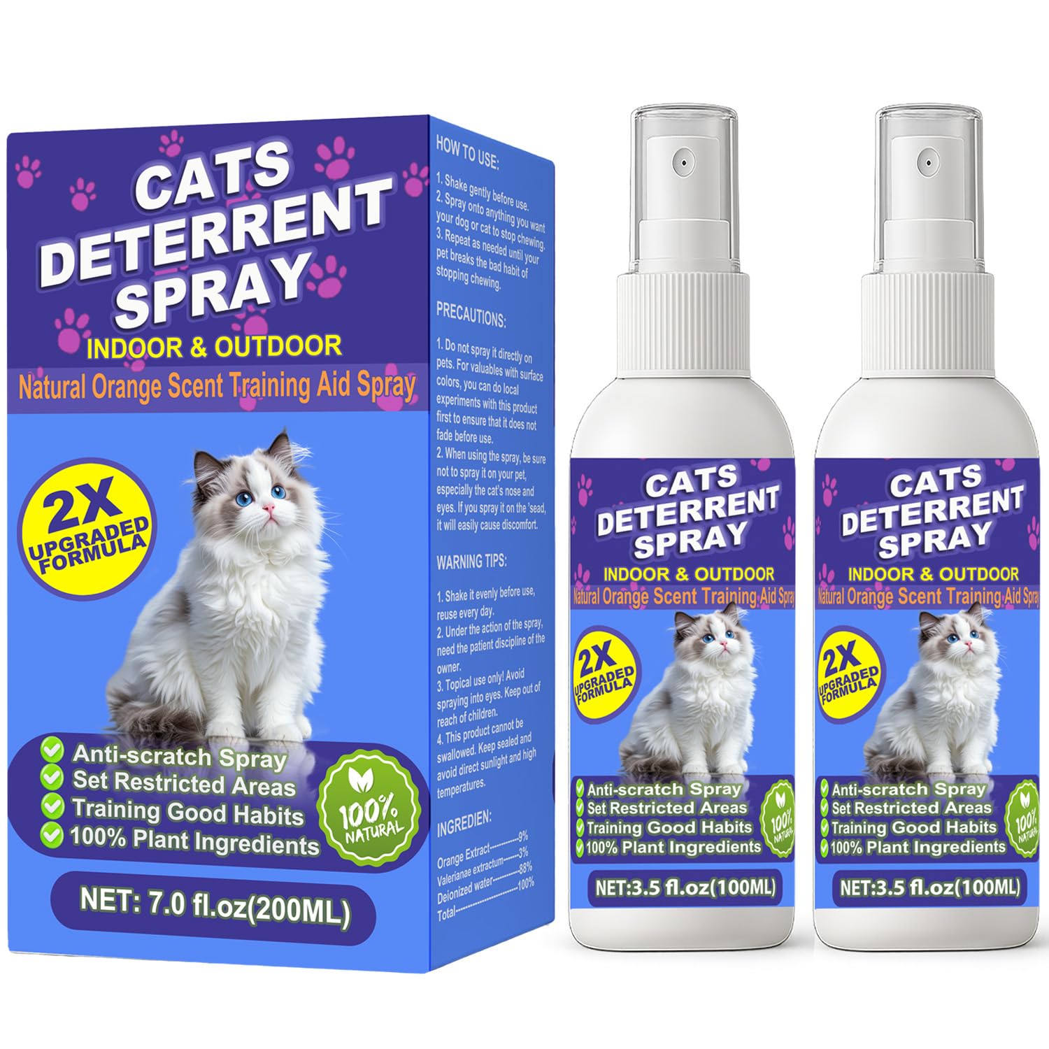 Peturarion Cat Deterrent Spray