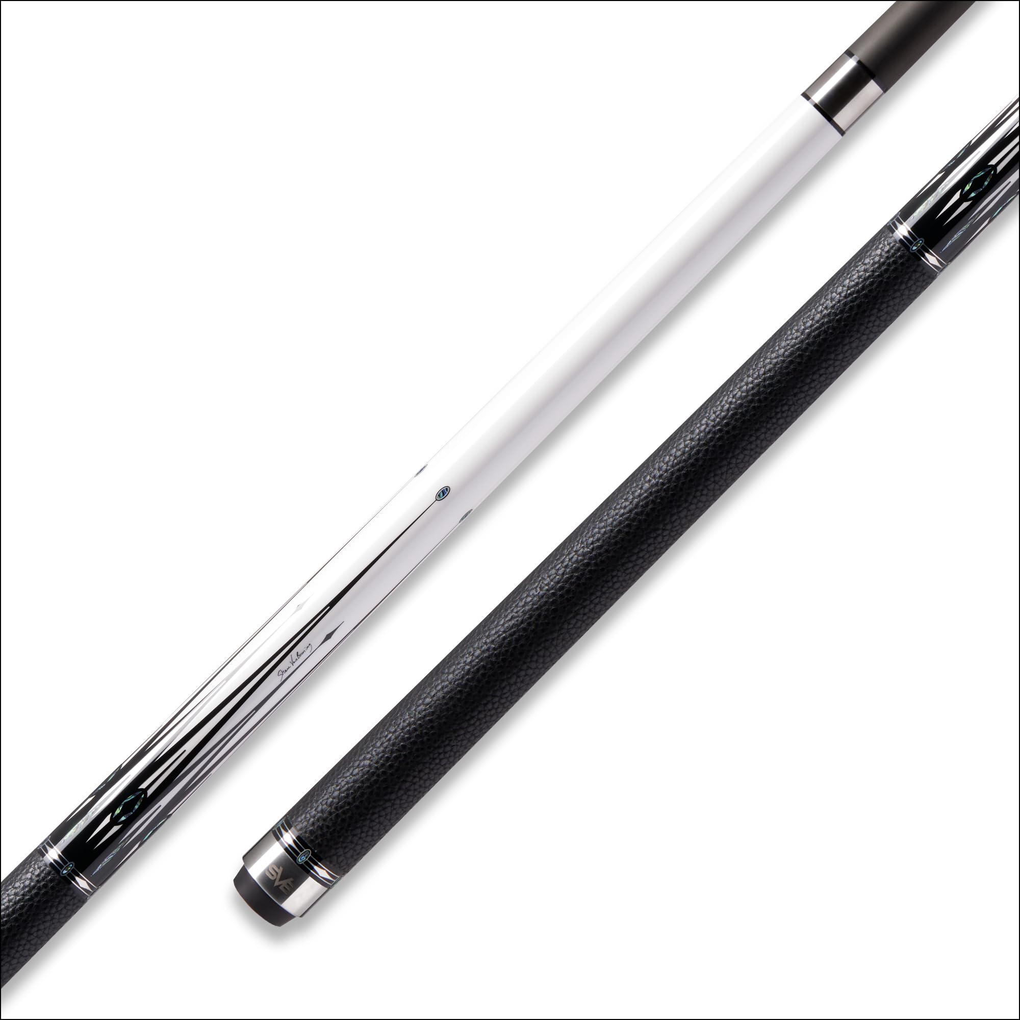 Cuetec Cynergy SVB Generation 2 Carbon Fiber Pool Cue (White, 11.8mm Tip)