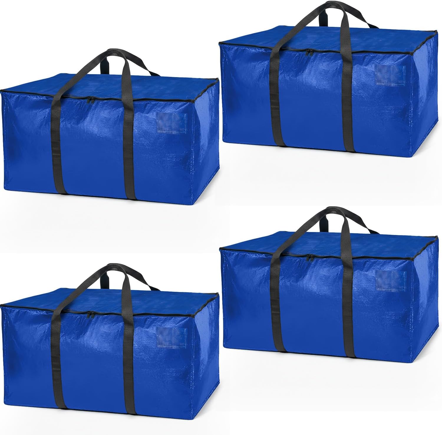 ClearSpace Heavy Duty Moving Bags or Storage Bag – Large Moving Boxes with Backpack Straps, Zippers & Handles – Perfect for Moving, College Dorm, Traveling, Camping, Christmas Decorations, 4 Pack ClearSpace Heavy Duty Moving Bags or Storage Bag – Large Moving Boxes with Backpack Straps, Zippers & Handles – Perfect for Moving, College Dorm, Traveling, Camping, Christmas Decorations, 4 Pack
