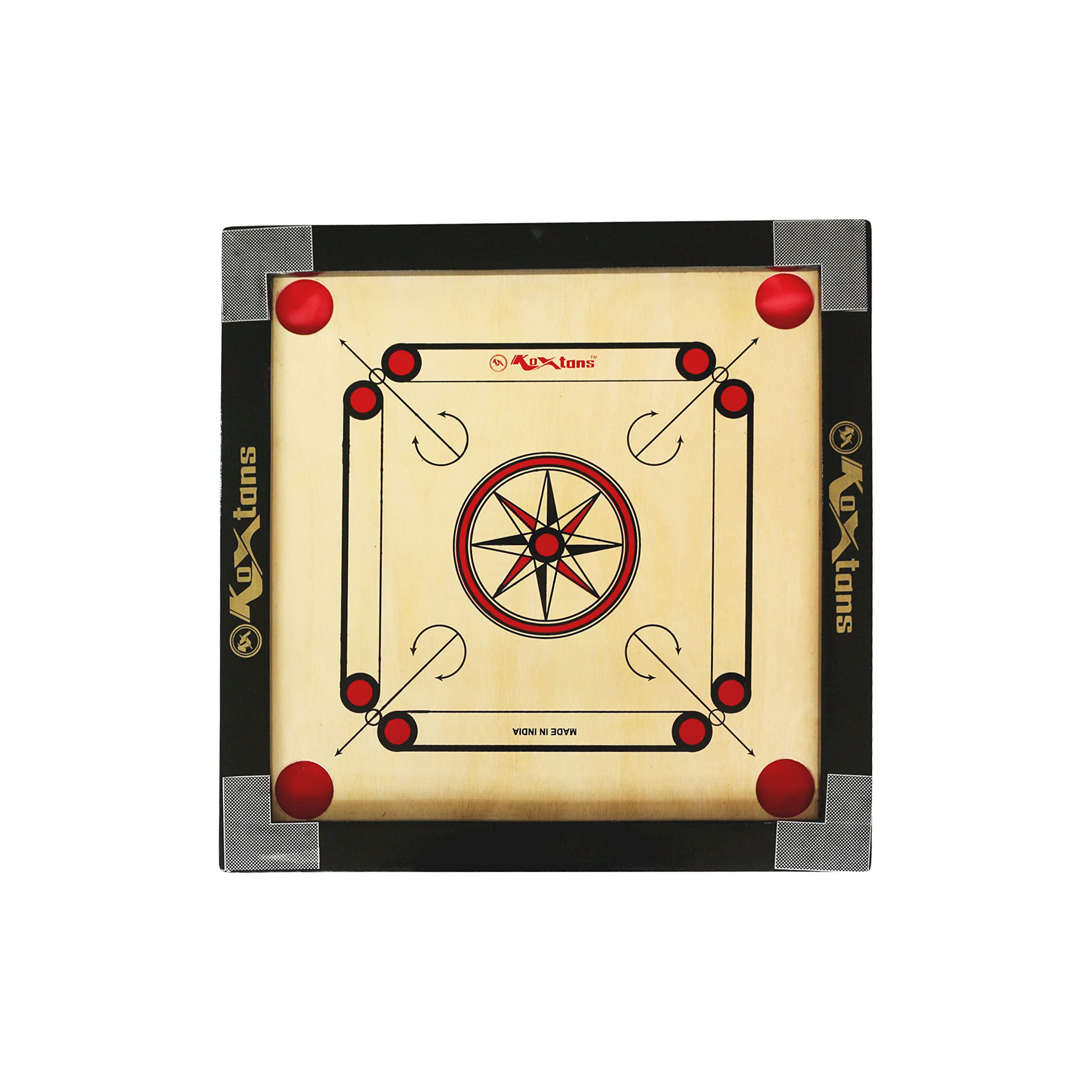 KOXTONS - Carrom Board Small 1.5" Border (Premium)