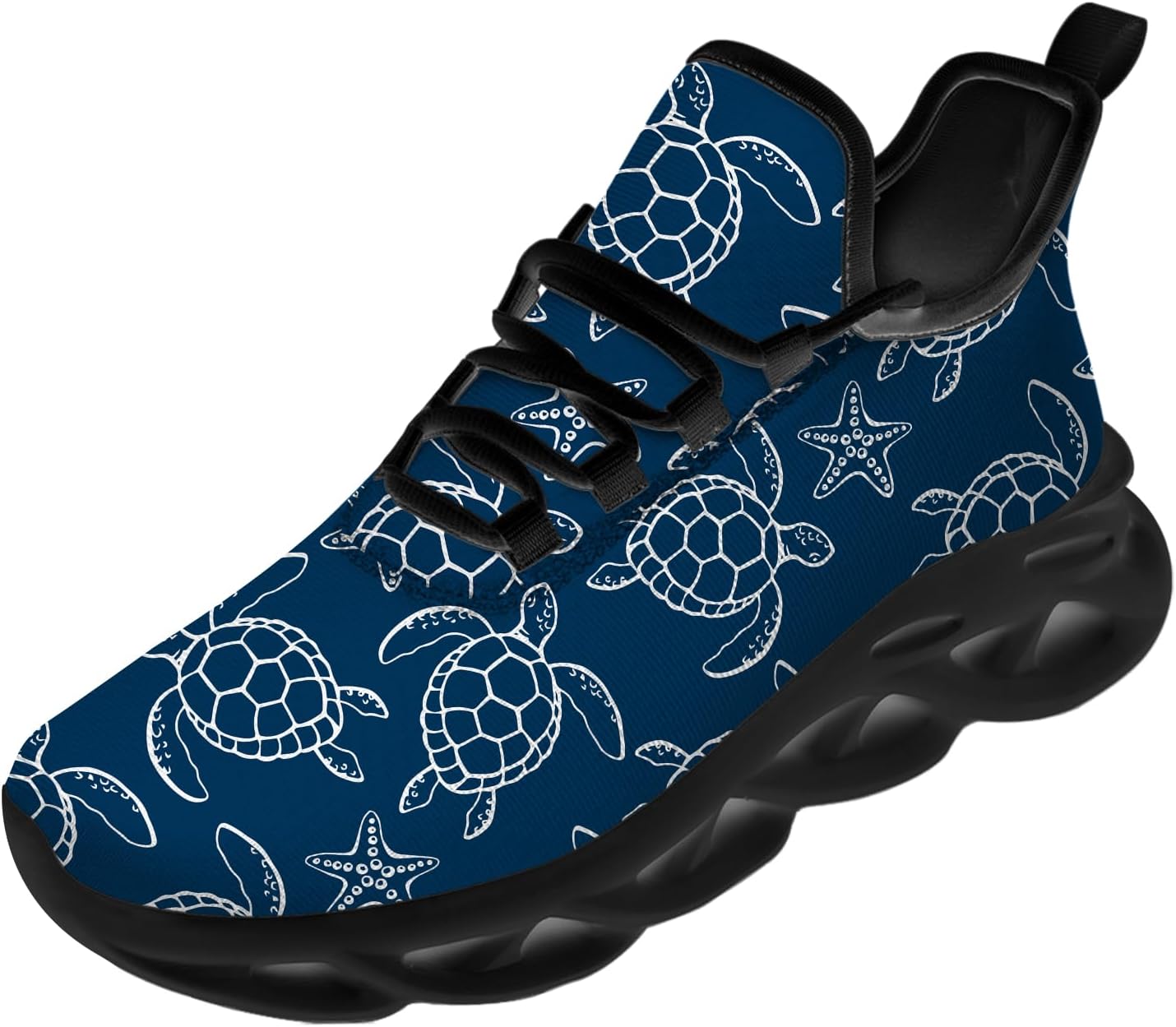 Ciadoon Turtle Shoes for Women Men Road Running Walking Tennis Comfortable Lightweight Sneakers Sport Shoes Gifts for Men Women