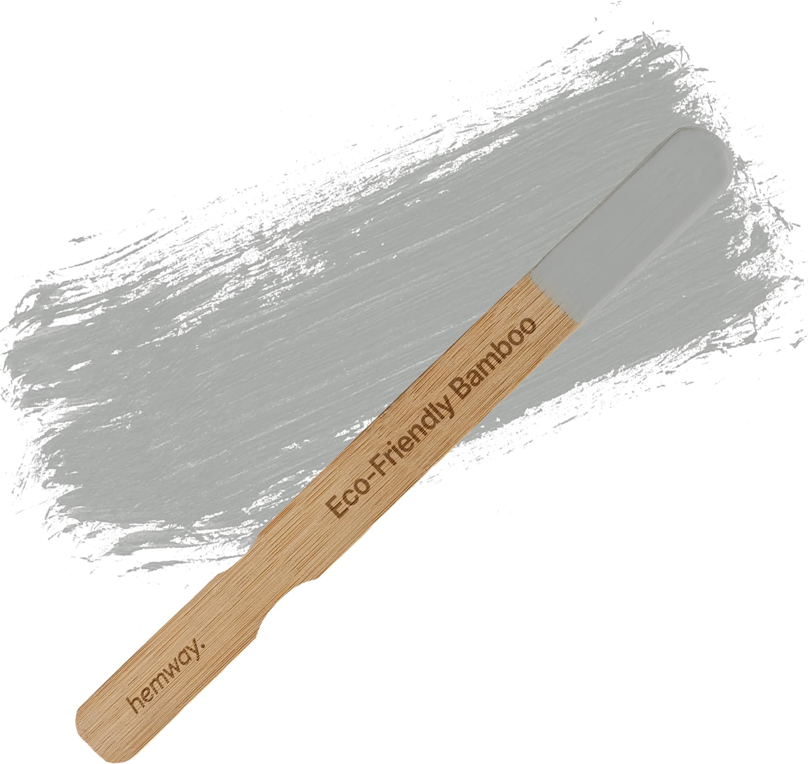 Hemway Bamboo Paint Stirrer Mixer (28 Cm X 2.5 Cm) | Mixing Stick For Paint, Lacquer & Varnish, Reusable Stirring Mixer