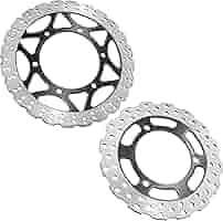 れーる　r4 s1 Amazon.com: Caltric Front Rear Brake Disc Rotor Compatible