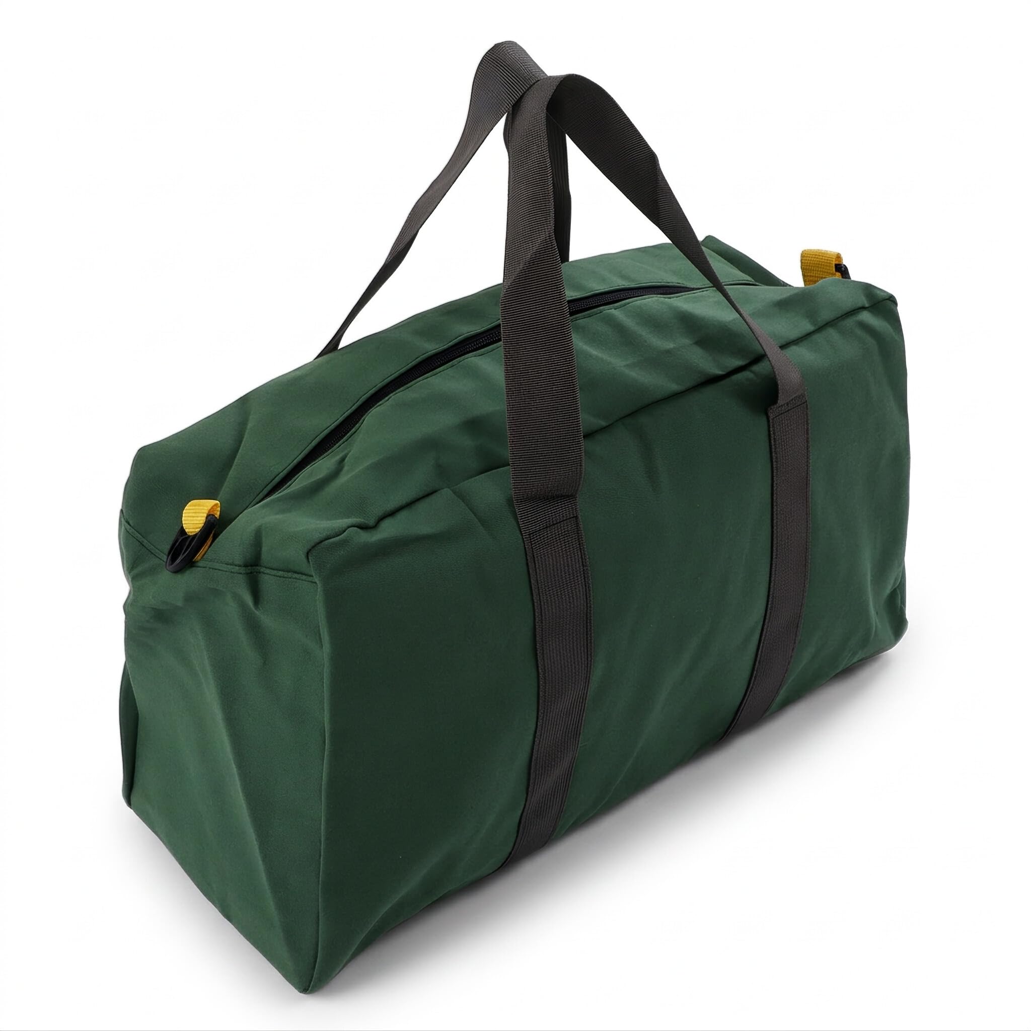 Zunate Heavy Duty Canvas Tool Bag 20 Inch | Wide Mouth Tote with Zipper for Electrician Carpentry (20 Inch)