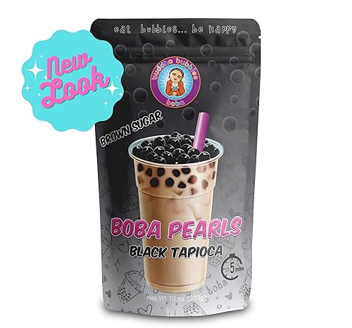 Miniatura 3 de Perlas de tapioca negras Buddha Bubbles Boba.