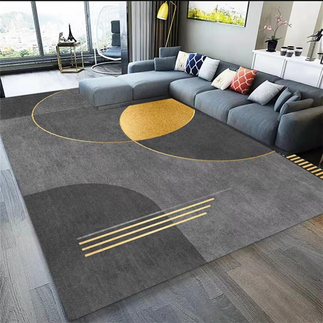 Tapis salon unicolore pour chambre de garçon et salle à manger