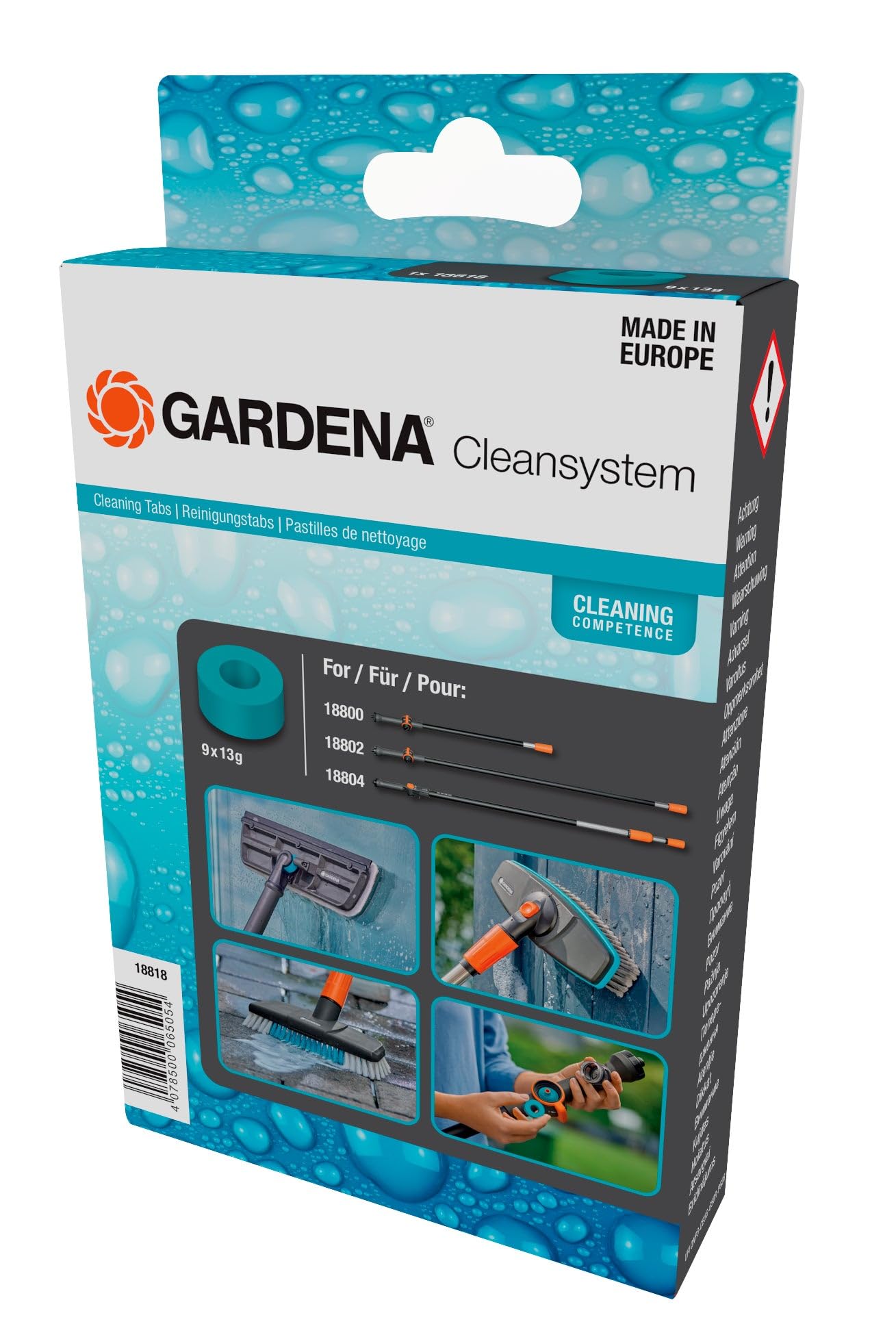 GARDENA Cleansystem Schede di Pulizia