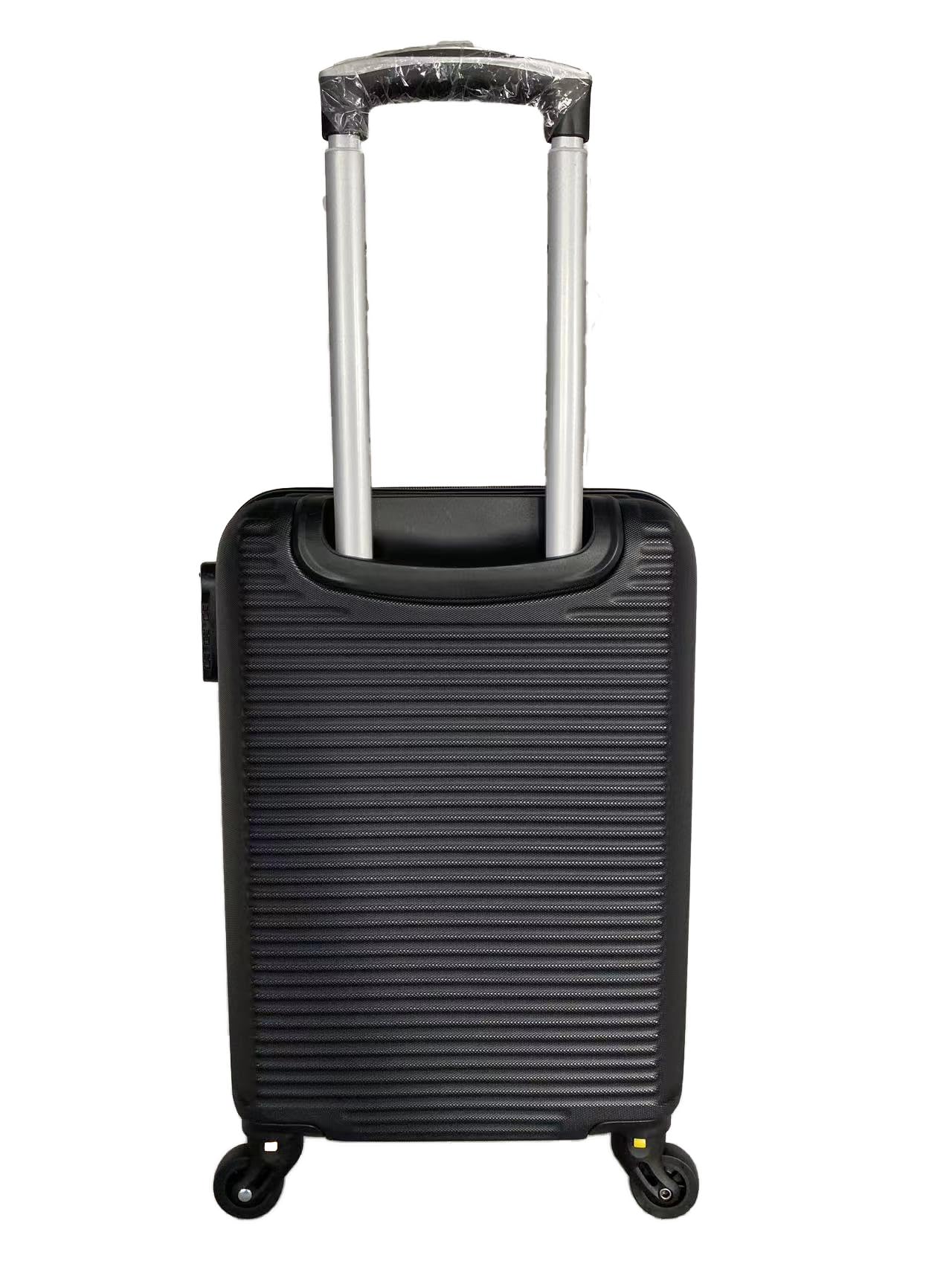 CELIMS - Bagaglio a Mano | Valigia 10 kg | Valigia Piccola | Trolley Piccolo | Approvato EasyJet, Ideale per Bambini e Adulti | Nero