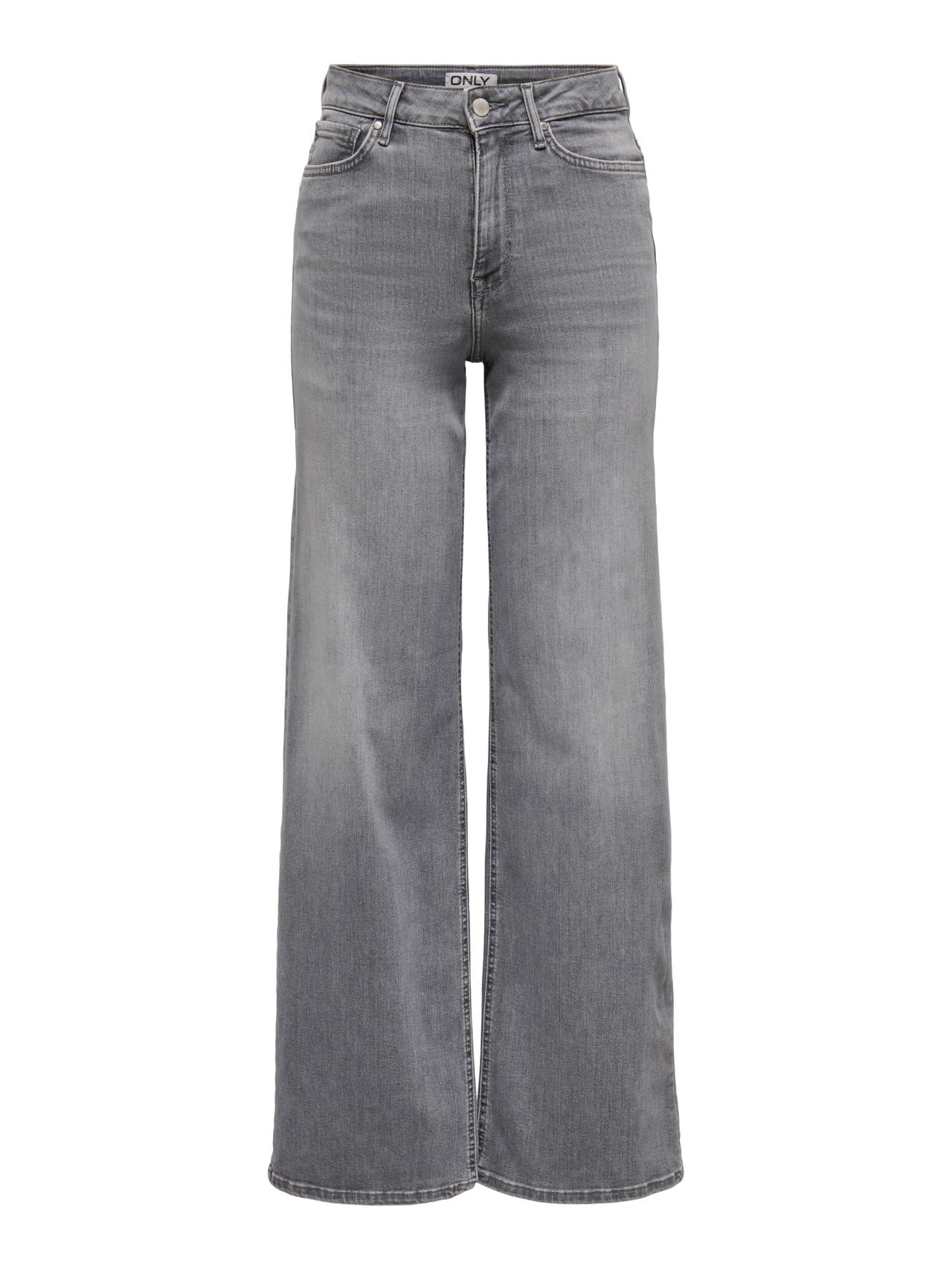 Only High Waist Wide Leg Jeans Women's Grey M / L30