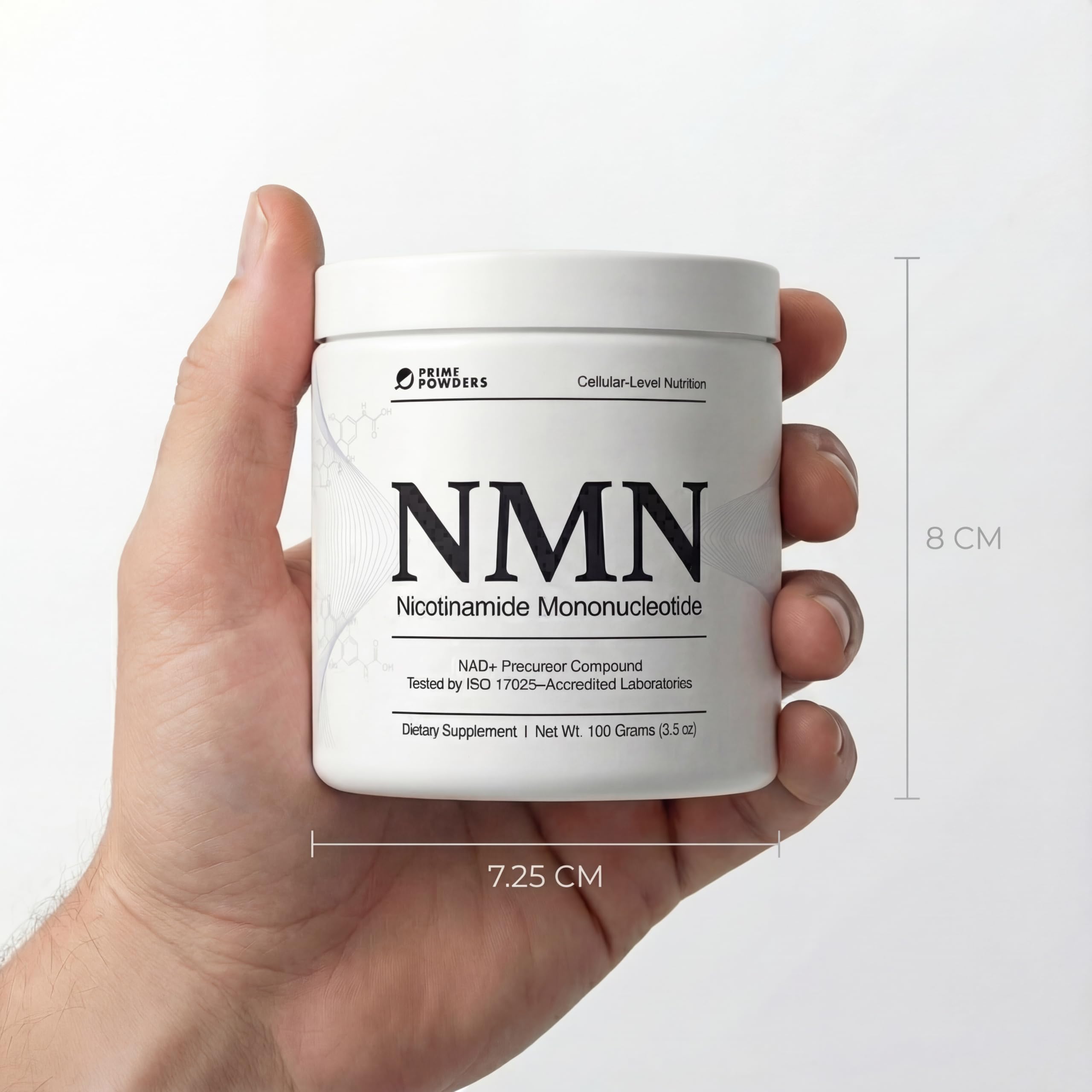 Prime Powders NMN Powder, 500mg Nicotinamide Mononucleotide, 100 Grams — Amazon image 5
