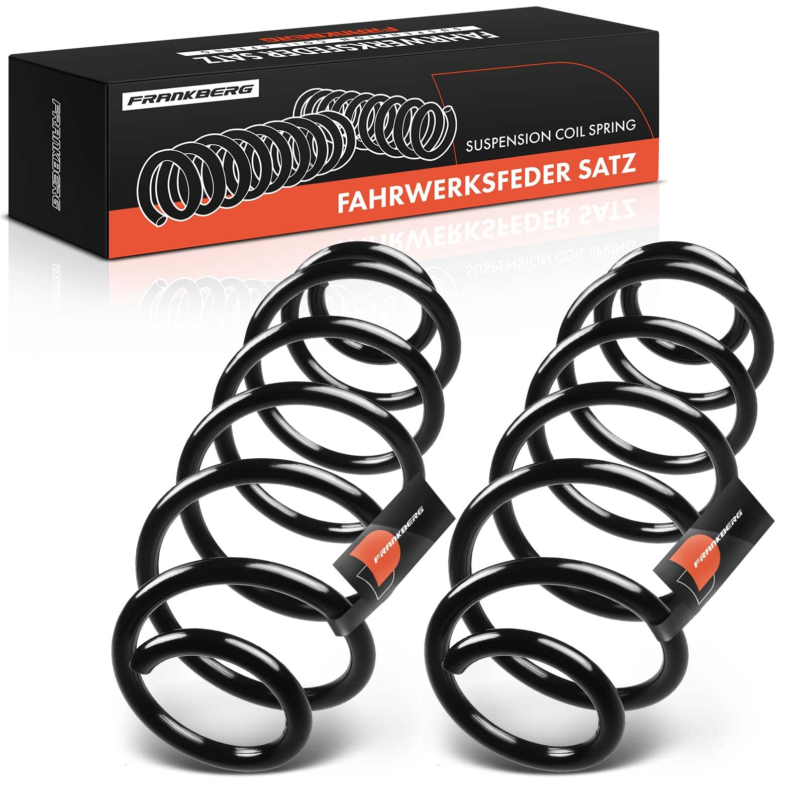 Frankberg 2 muelles de suspensión para eje trasero 50702606 | Compatible con: Stilo 192