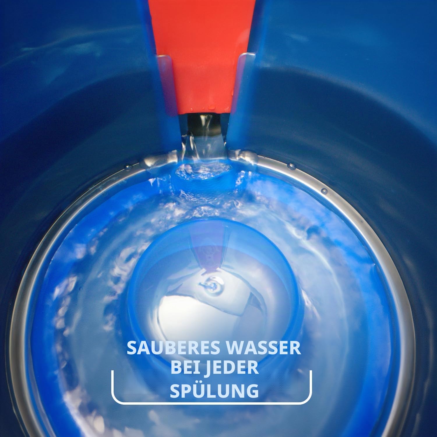 O-Cedar EasyWring RinseClean Mikrofaser-Drehmopp und Eimer, Bodenreinigungssystem mit 3 zusätzlichen Nachfüllungen, Kunststoff, Grau
