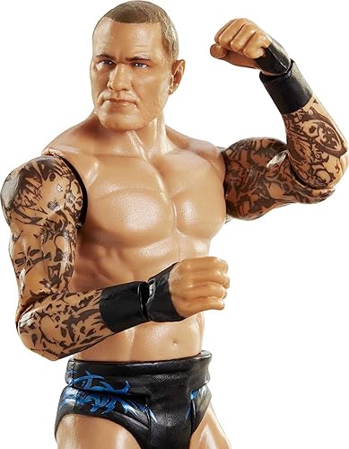 Miniatura 3 de WWE Figura de acción de Randy Orton, coleccionable de 6 pulgadas para edades de 6 años en adelante