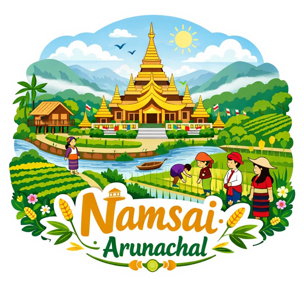 Guwahati Fridge Magnet - Assam Souvenir -5 Guwahati Fridge Magnet - Assam Souvenir -5