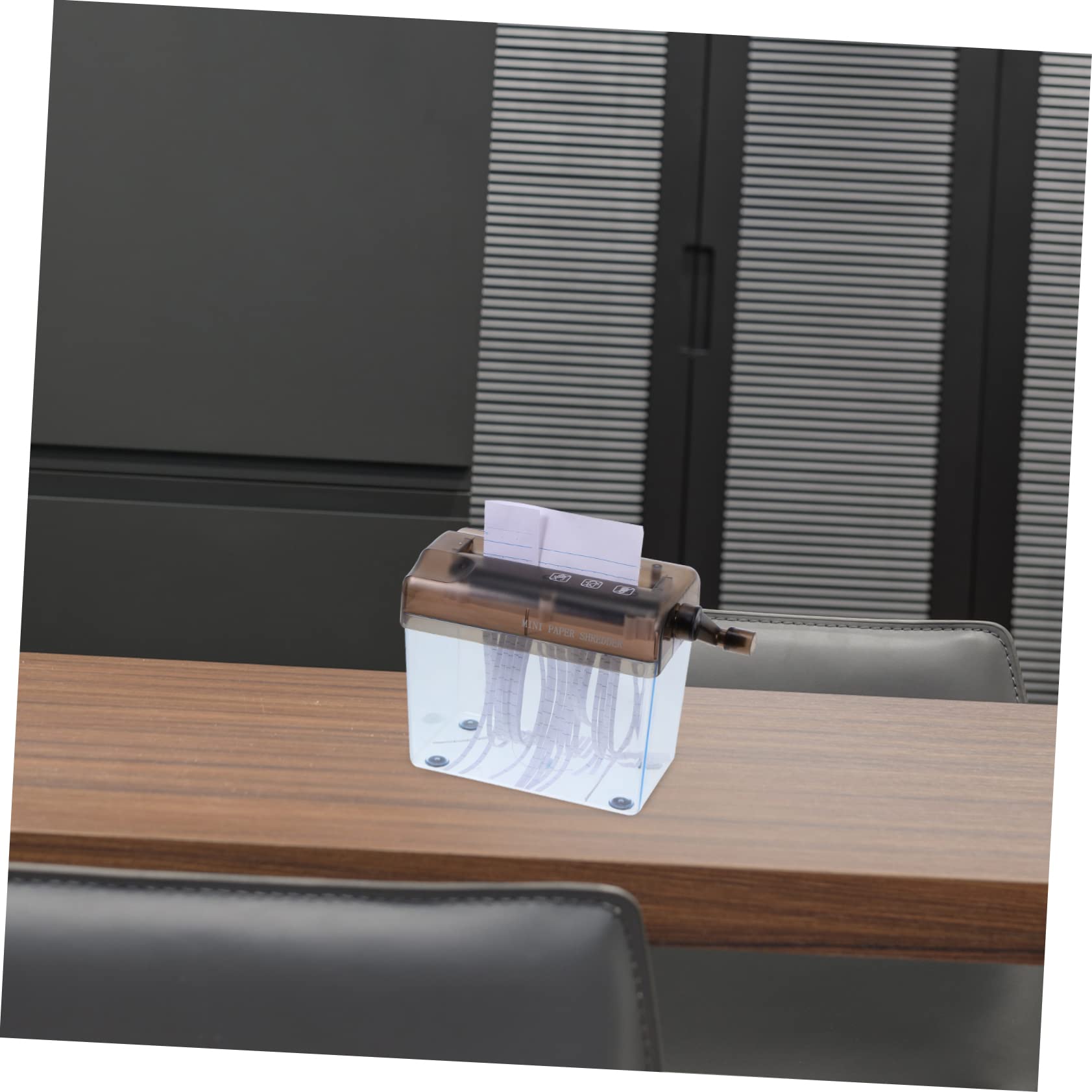 Gatuida Mini Trituratore Manuale per Documenti Macchina Portatile per Ufficio e Casa Facile Usare e per Ricevute e Documenti