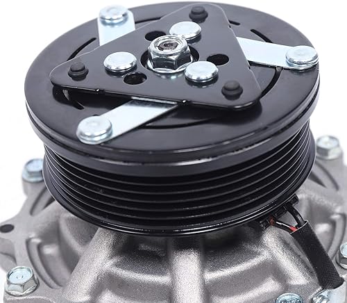 Miniatura 9 de Compresor de AC con embrague CO 4910AC compatible con 2004-2007 para Buick Rainier 4.2L, para Chevrolet Trailblazer 4.2L 2002-2009 y para GMC Envoy