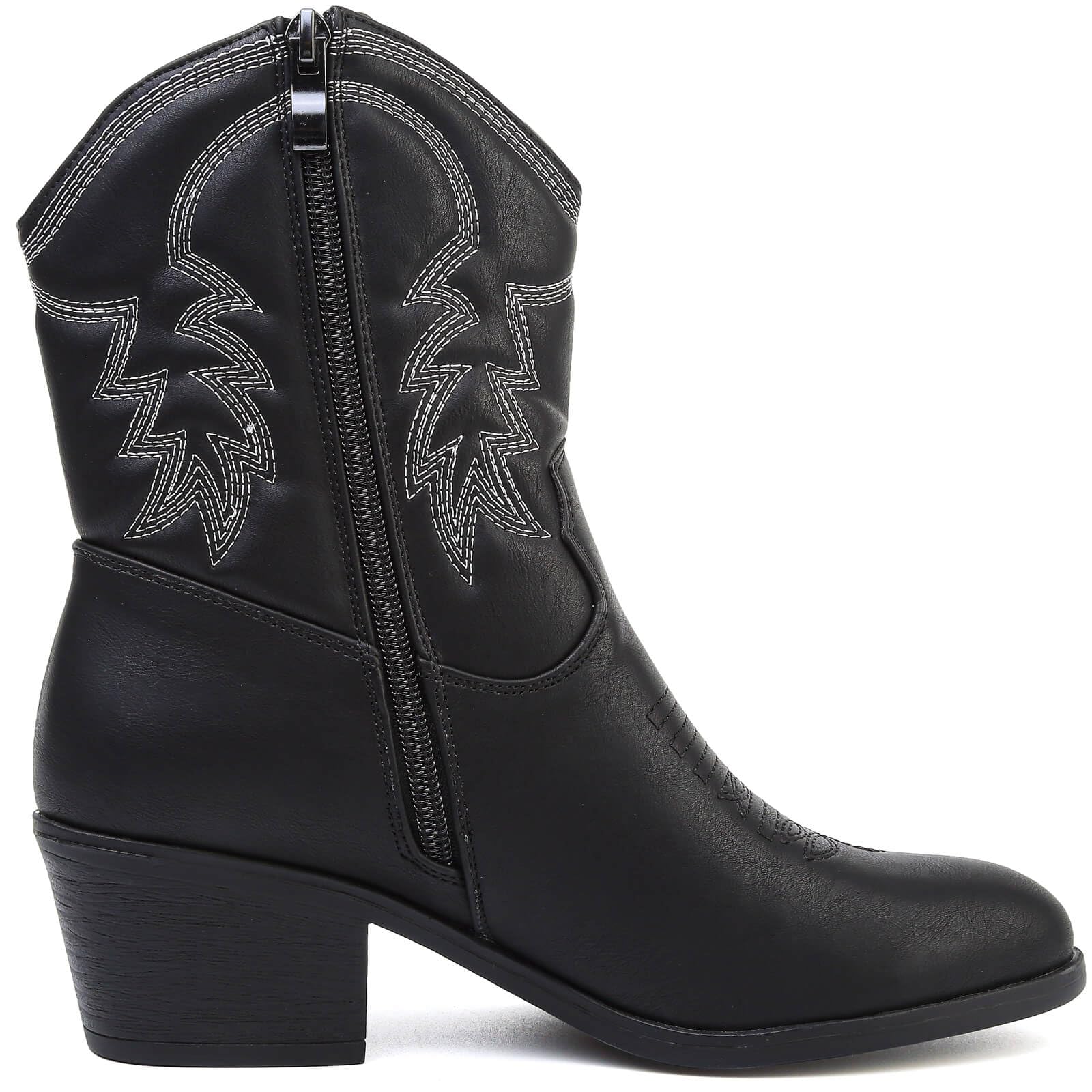 Cowboy Boots Woman Cowgirl Boot Botte Cowboy Femme Western Women Calf Ankle Booties for Ladies