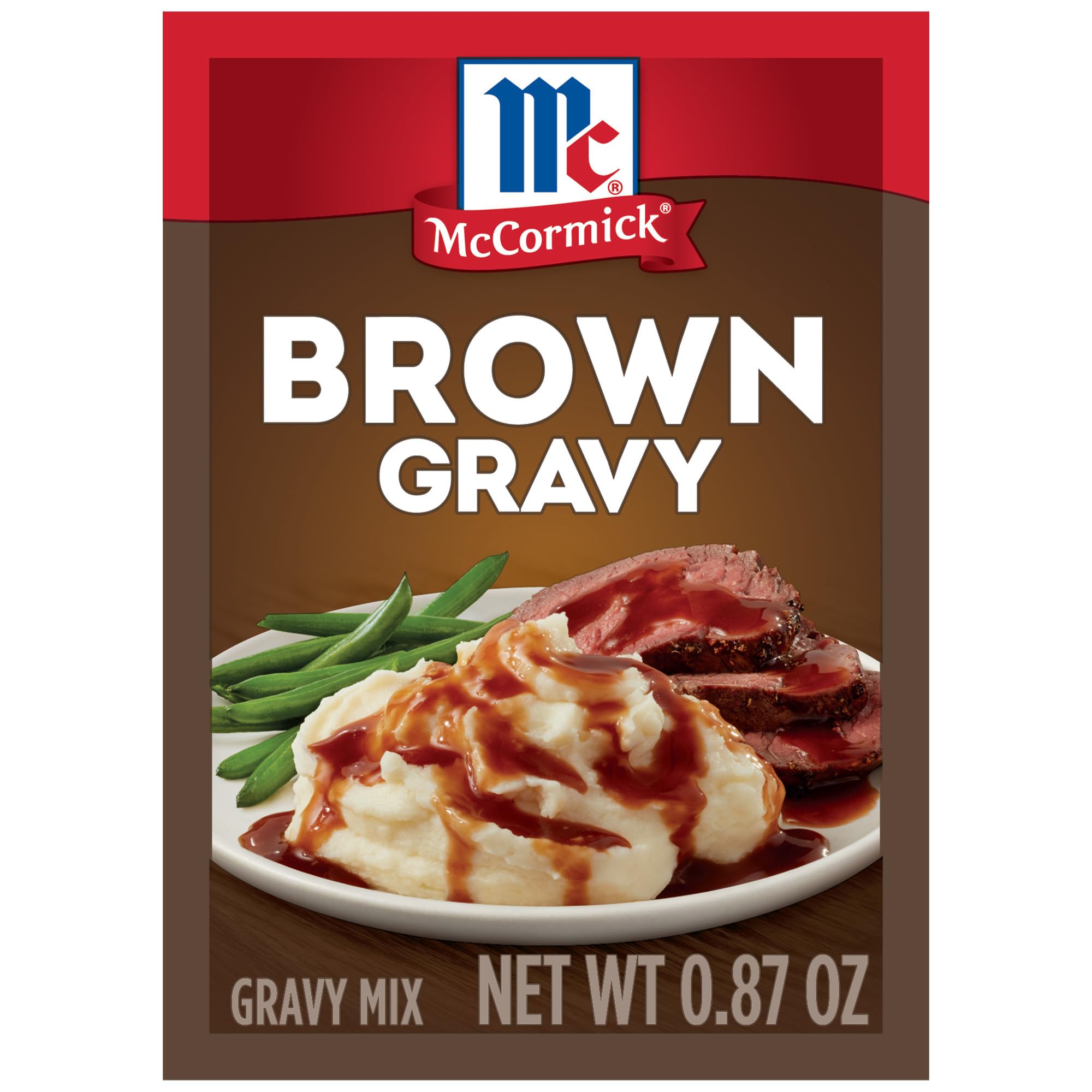 McCormick Brown Gravy Mix, 0.87 oz