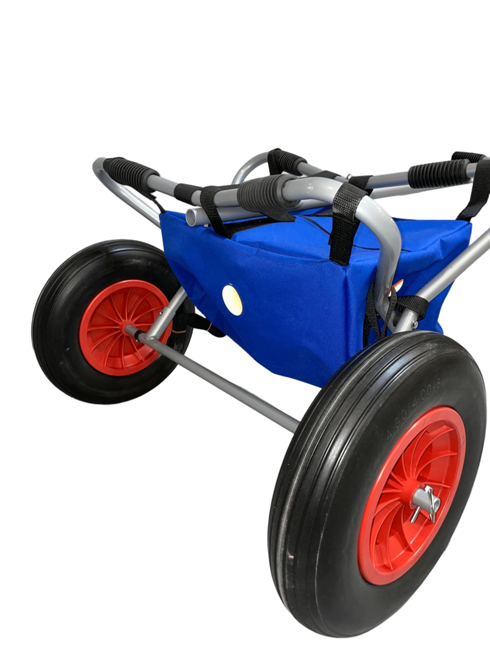 Chariot de Transport pour Planche de Surf 180cm Roues Tout-Terrain Support Vélo