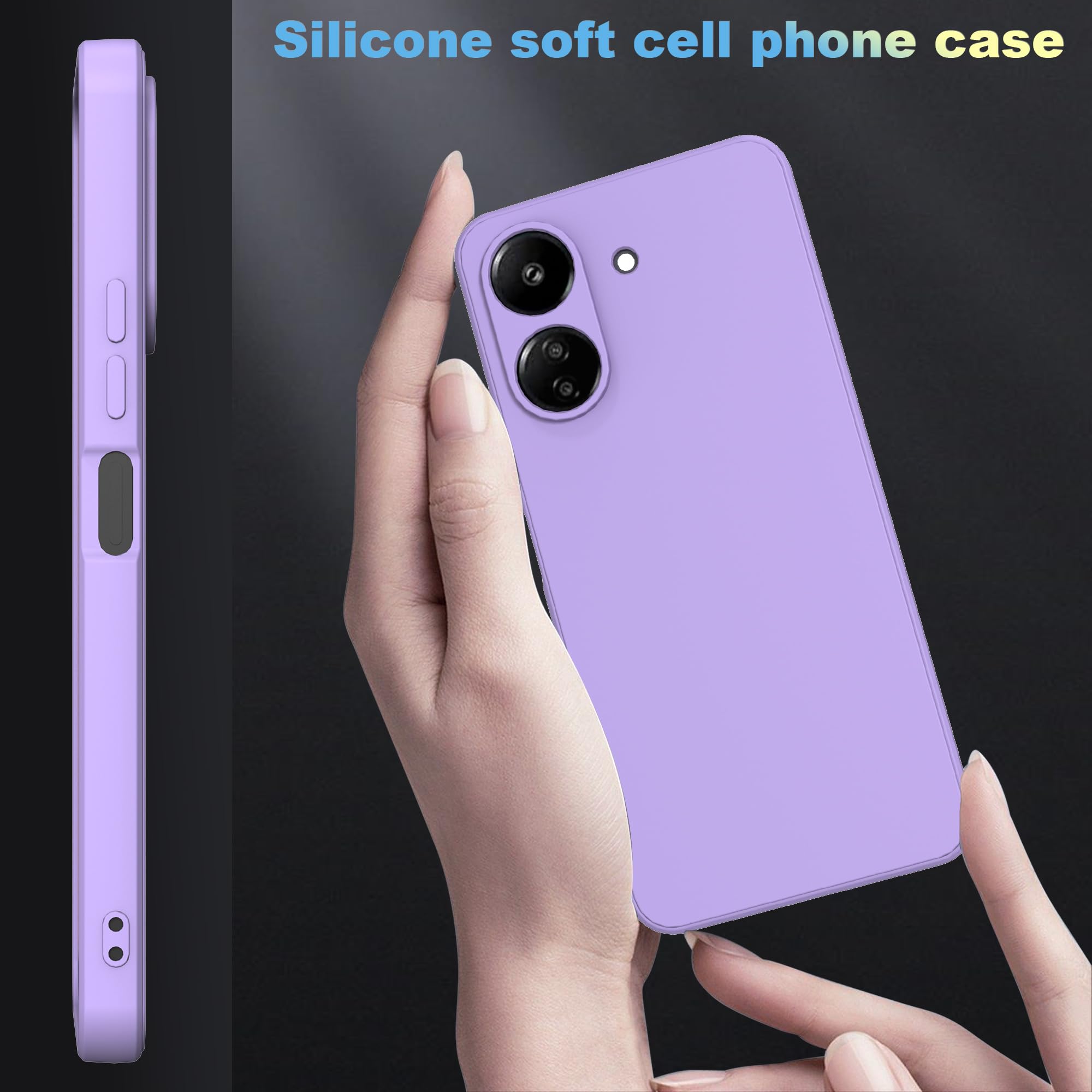 Cover per Honor X7, Custodia Trasparente Gradiente Protettivo TPU