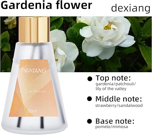 Miniatura 9 de Paquete de 3 difusores de varillas con 15 varillas difusoras de junco, es una buena idea de regalo para decoración de baño y decoración del hogar,