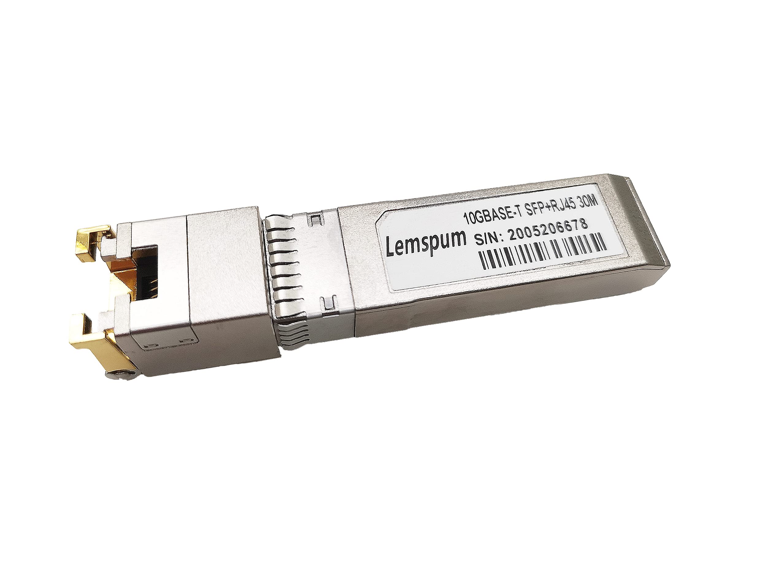 Amazon.com: 10GBASE-T SFP+ to RJ45 Transceiver, 10Gbe Copper 30m Amazon.com: 10GBASE-T SFP+ to RJ45 Transceiver, 10Gbe Copper 30m