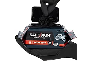 SAFESKIN Heavy Duty Nitrile Gloves: Trusted Protection, Free of Latex