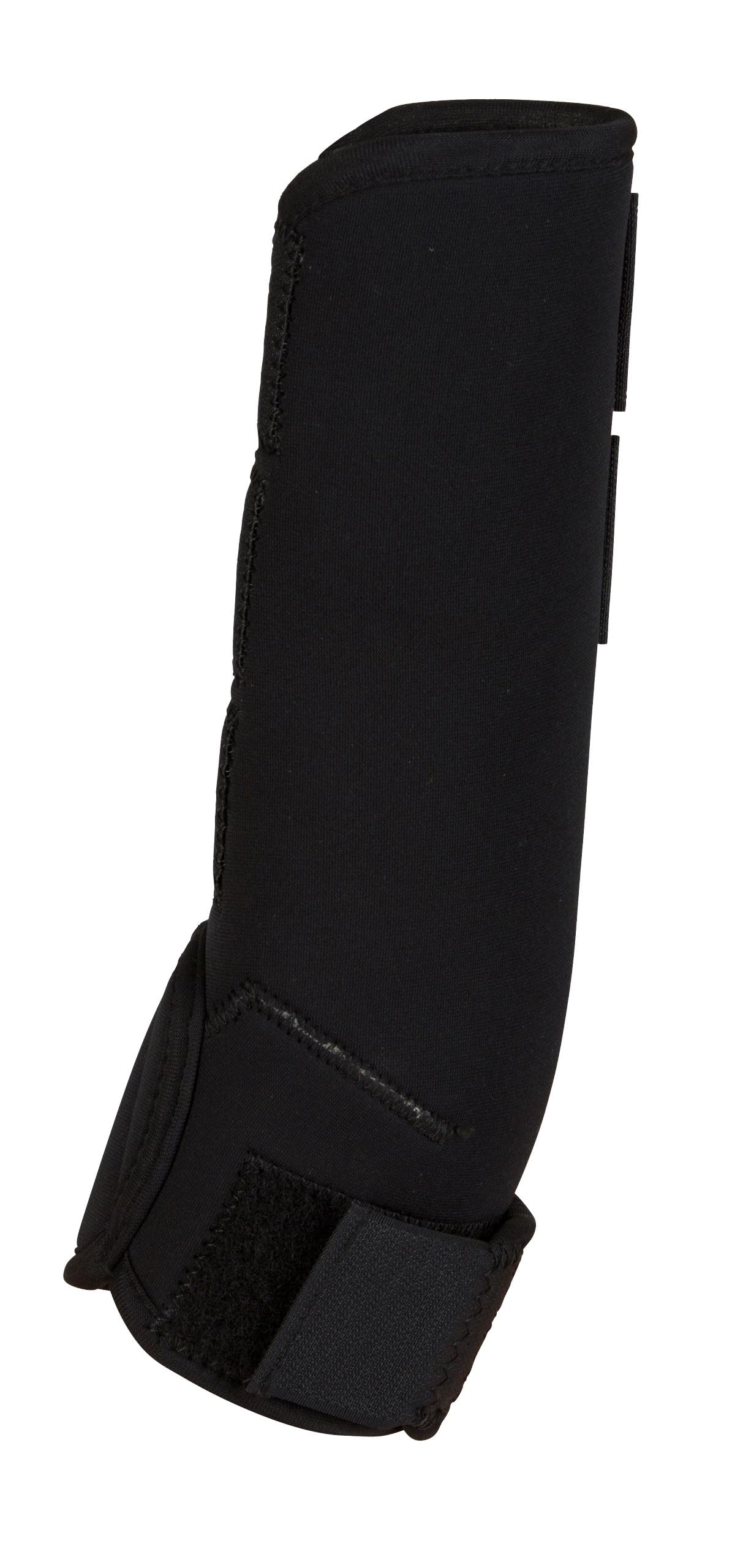 Kerbl Synthetic Rubber Fetlock Boots Set of 4 Black 3 Sizes