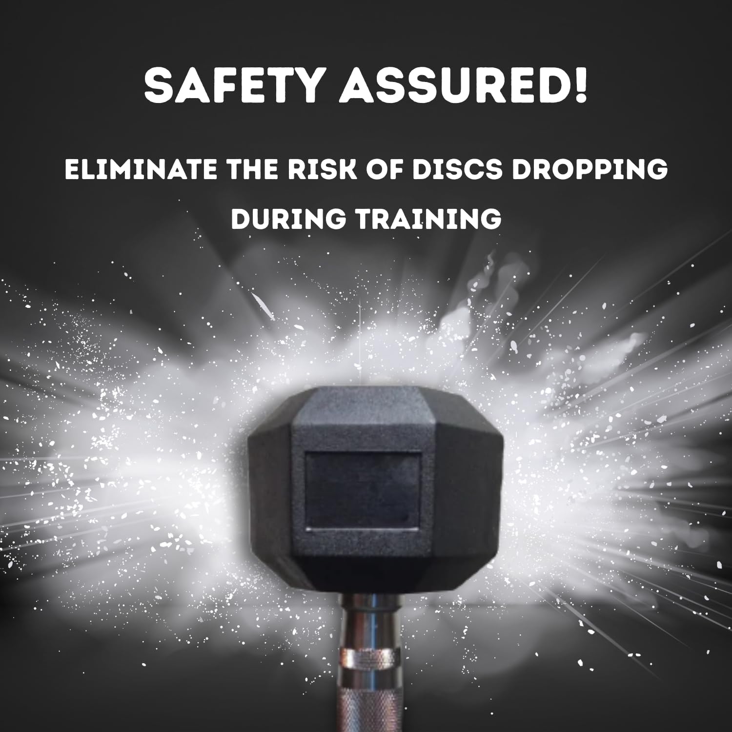 Manubrio Esagonale Gommato, Dumbbells Manubri Palestra in Ghisa, Manubrio Palestra e Home Gym per Allenamento Muscolare, Dumbbell Esagonali [1 Manubrio]
